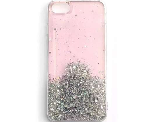 Star Glitter Taske til iPhone 13 Pro Max skinnende glitter