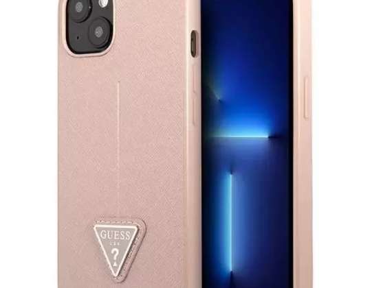 Ghici GUHCP13SPSATLP iPhone 13 mini 5,4 "roz / roz hardcase Saffiano