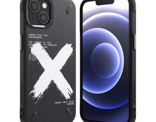 Ringke Onyx Design wytrzymałe etui pokrowiec iPhone 13 mini czarny  X
