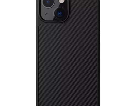 Carcasa Nillkin fibra sintetica de carbon iPhone 13 negru