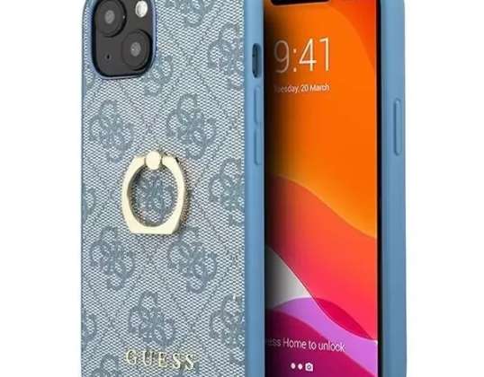 Guess GUHCP13M4GMRBL iPhone 13 6,1" blue/blue hardcase 4G with ri