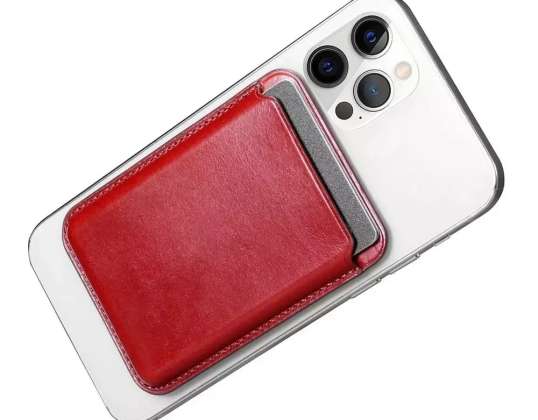 Étui portefeuille pour carte magnétique en cuir iCarer pour iPhone 12/13 (P