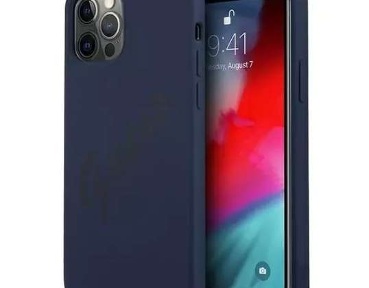 Guess GUHCP12LLSVSBL iPhone 12 Pro Max 6,7" blau/blau Hardcase Sc