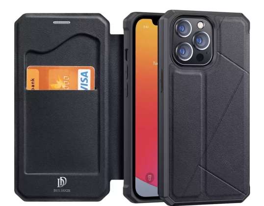 DUX DUCIS Skin X holster case met klep iPhone 13 Pro Max bedel