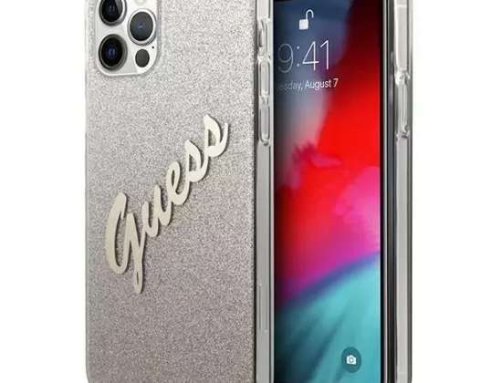 Guess GUHCP12LPCUGLSGO iPhone 12 Pro Max 6,7" gold/gold hardcase Glit
