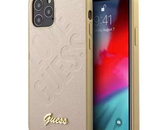 Uzminiet GUHCP12LPUILGLG iPhone 12 Pro Max 6,7" zelta/zelta cietais korpuss Iride