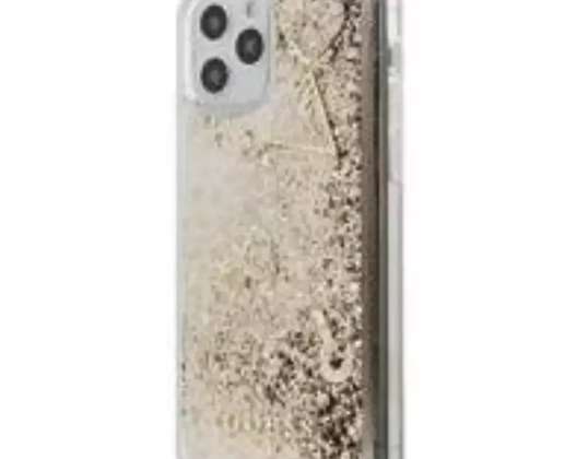 Atspėk GUHCP12LGLHFLGO iPhone 12 Pro Max 6,7 colio aukso / aukso kietasis dėklas Glitt
