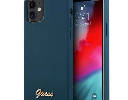 Μαντέψτε GUHCP12SLSLMGBL iPhone 12 mini 5,4" μπλε/μπλε σκληρή θήκη Meta