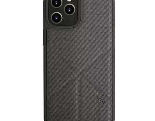 Caixa UNIQ Transforma iPhone 12/12 Pro 6,1" cinzento/cinzento carvão