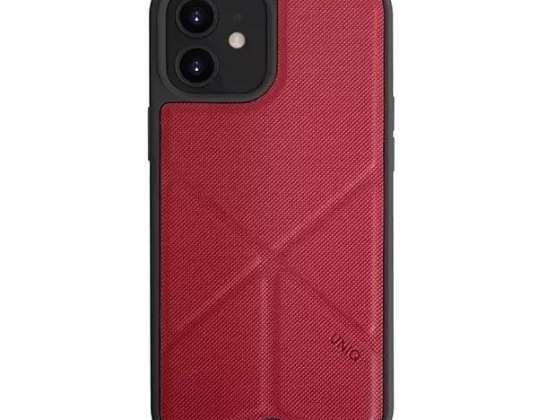 UNIQ Kılıf Transforma iPhone 12 mini 5,4" kırmızı/mercan kırmızısı
