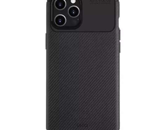 UNIQ Case Hexa iPhone 12 Pro Max 6,7" zwart/midnight zwart