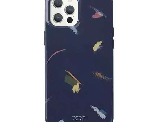 UNIQ puzdro Coehl Reverie iPhone 12/12 Pro 6,1" modrá/pruská modrá
