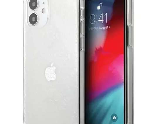 Guess GUHCP12S3D4GTR iPhone 12 mini 5,4" transparent hardcase 4G 3D Pa