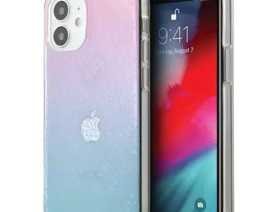Guess GUHCP12S3D4GGBP iPhone 12 mini 5,4" modro-růžová/modrá&růžová h