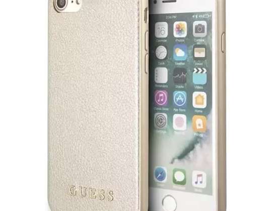 Guess GUHCI8IGLGO iPhone 7/8/SE 2022 / SE 2020 zlato/zlato trda kovček Ir