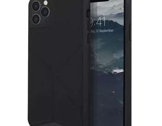 UNIQ futrālis Transforma iPhone 11 Pro Max melns/melnkoks melns