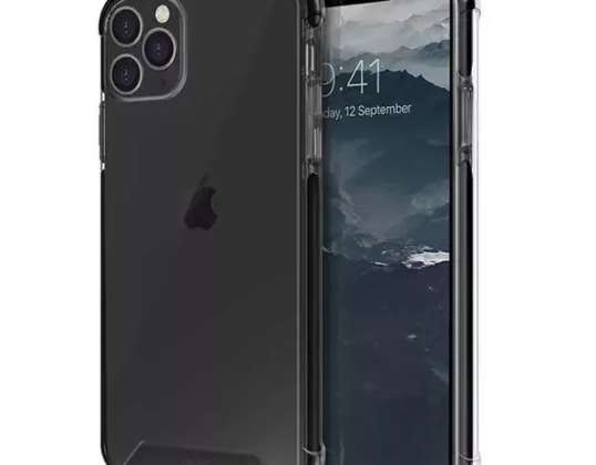 Uniq Combat Case iPhone 11 Pro Max negru / negru de fum negru