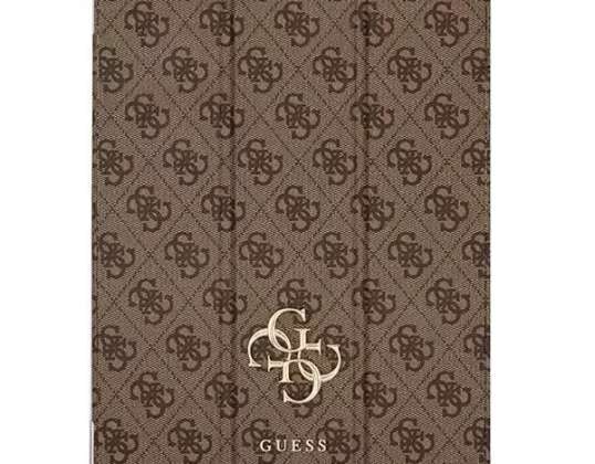 Guess GUIC11G4GFBR iPad 11" 2021 Book Cover brown/brown 4G Collection