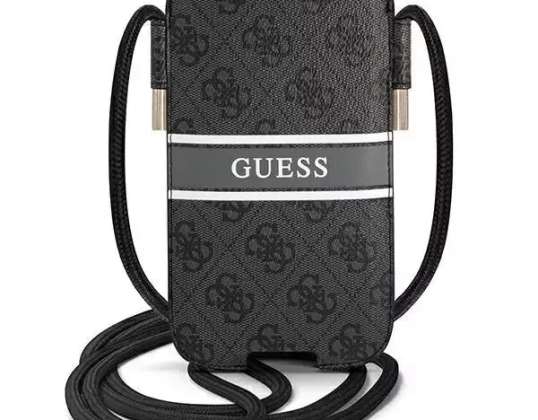 Guess Bag GUPHL4GDGR 6,7" grey/grey hardcase 4G Stripe