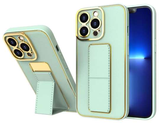 Nova Capa Kickstand para Samsung Galaxy A13 5G com suporte verde