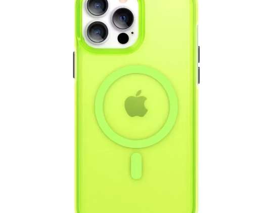 Kingxbar PQY Флуоресцентная серия Магнитный чехол для iPhone 13 Pro Оба
