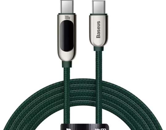 Baseus USB Type-C till USB Type-C-kabel 100W (20V / 5A) strömförsörjning med utgång