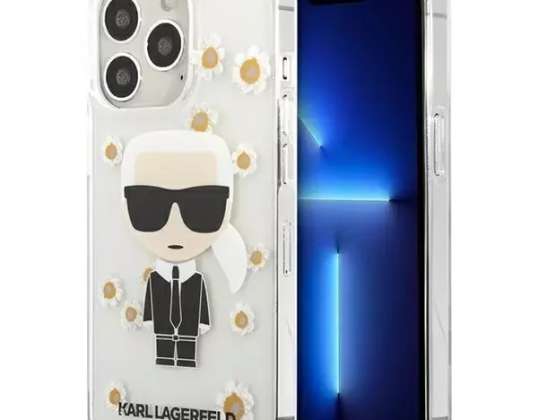 Karl Lagerfeld KLHCP13LHFLT iPhone 13 Pro / 13 6,1" gennemsigtig/fiskeolie