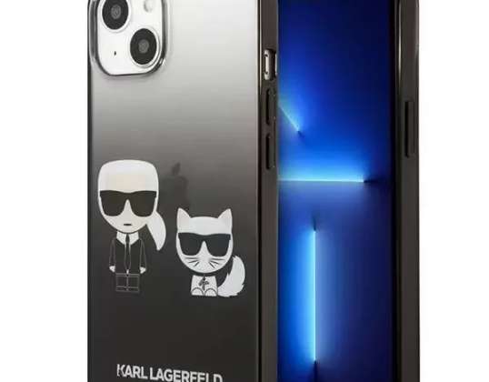 Karlas Lagerfeldas KLHCP13MTGKCK iPhone 13 6,1" kietas korpusas juodas / juodas Grad