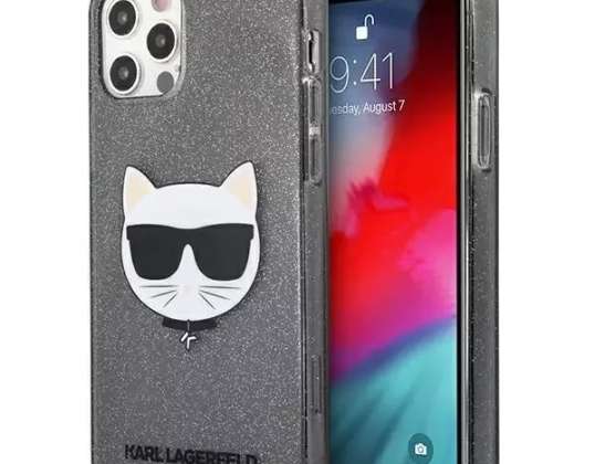 Karl Lagerfeld KLHCP12LCHTUGLB iPhone 12 Pro Max 6,7" μαύρο/μαύρο har