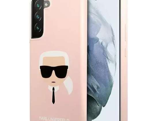 Karl Lagerfeld KLHCS22MSLKHPI S22+ S906 rozā/rozā hardcase Silikons