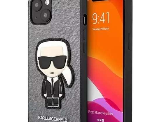 Karl Lagerfeld KLHCP13SOKPGiPhone 13 mini 5,4" plata/plata hardcas