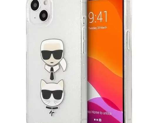 Karl Lagerfeld KLHCP13MKCTUGLS iPhone 13 6,1" argento/argento custodia rigida