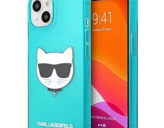 Karl Lagerfeld KLHCP13MCHTRB iPhone 13 6,1" blau/blau Hardcase Gl
