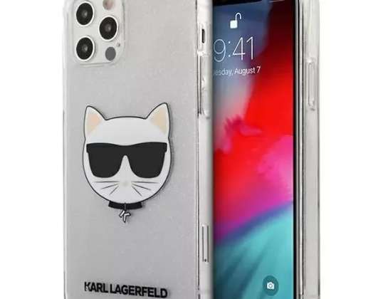 Карл Лагерфельд KLHCP12LCHTUGLS iPhone 12 Pro Max 6,7" серебро/серебро h