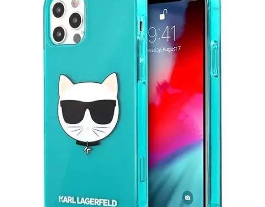 Karl Lagerfeld KLHCP12LCHTRB iPhone 12 Pro Max 6,7" blå/blå har
