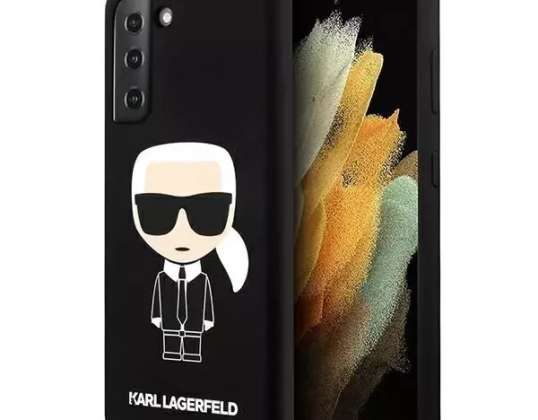 Karl Lagerfeld KLHCS21MSLFKBK S21  G996 hardcase czarny/black Silicone