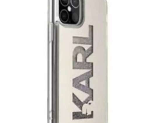 Карл Лагерфельд KLHCP12SKLMLGR iPhone 12 мини 5,4" серебро/серебро твердый