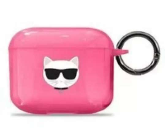 Karl Lagerfeld KLA3UCHFP AirPods 3 cover pink/pink Choupette