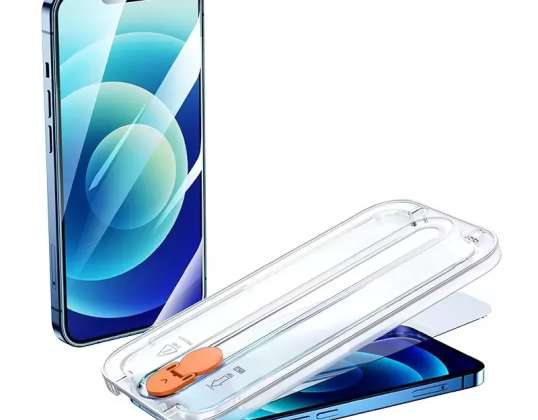 Tempered Glass Joyroom with Mounting Kit for iPhone 12 Pro Max 6.7