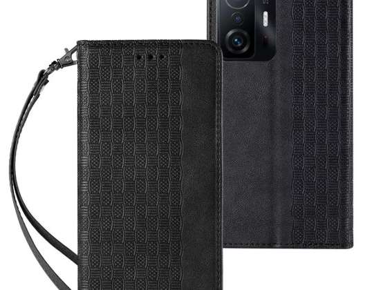Magneet Strap Case Case voor Xiaomi Redmi Note 11 Pro Wallet +