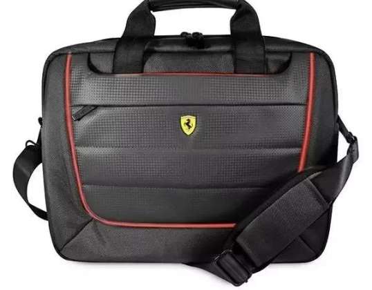Ferrari Tasche FECB15BK Laptop 16" schwarz/schwarz Scuderia