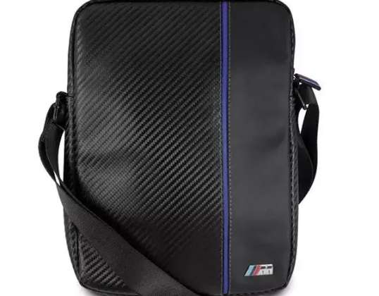 BMW BMTB8CAPNBK Tablet bag 8" black/black Carbon / Blue Stripe