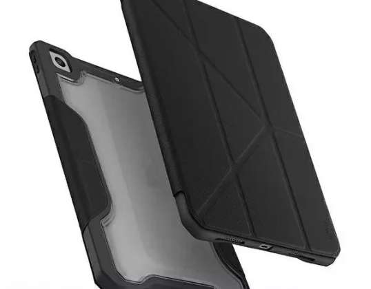 UNIQ Kılıf Trexa iPad 10.2" 2021/2020/ 2019 Antimikrobiyal siyah/siyah