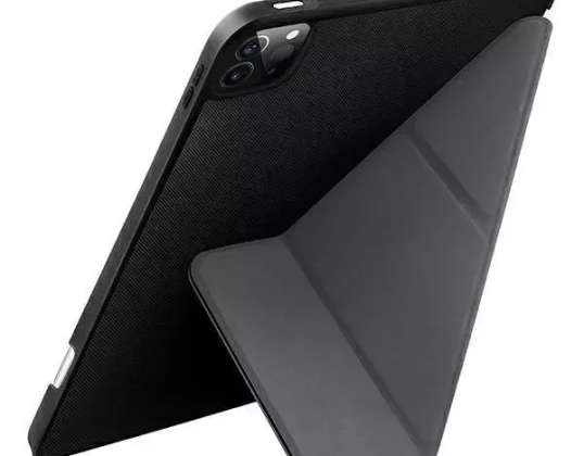 UNIQ Case Transforma iPad Pro 12,9" (2021) Protimikrobna črna/ebenovina