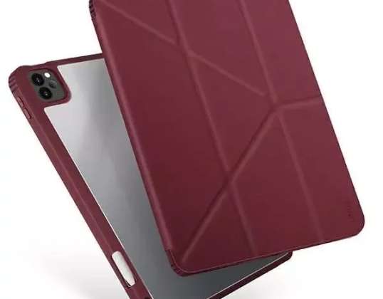 UNIQ Moven Case iPad Pro 11" (2021/2020) Antimicrobiano bordô/bordô