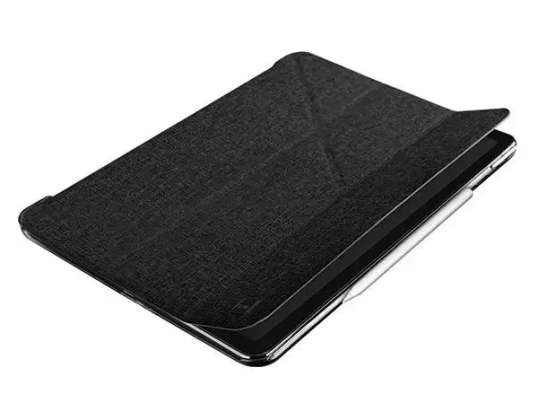 UNIQ Case Yorker Kanvas iPad Pro 12,9" (2020) černá/obsidiánová pletená bla