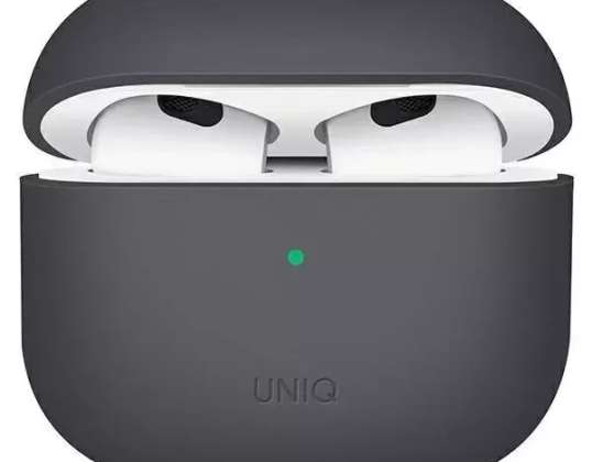 UNIQ Case Lino AirPods 3 покоління Силіконовий сірий/попелясто-сірий