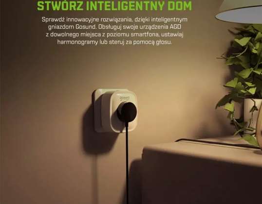 Inteligentne gniazdko WiFi 2szt Smart Life Tuya Home Kit GOSUND zdalne