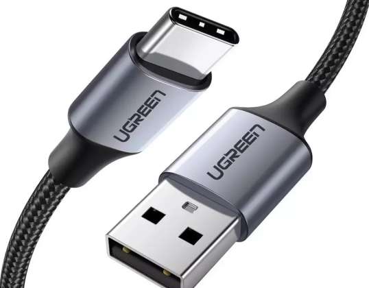 Ugreen kabel USB naar USB Type C Quick Charge 3.0 3A 2m grijs (601