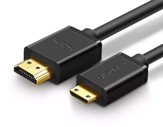 Ugreen kablosu HDMI - mini HDMI 19 pimli 2,0v 4K 60Hz 30AWG 1,5m c